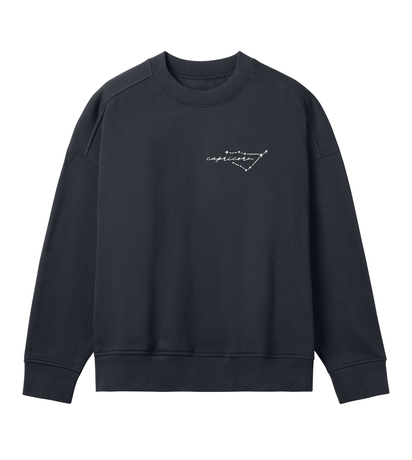 Capricorn Womens Oversized Sweatshirt