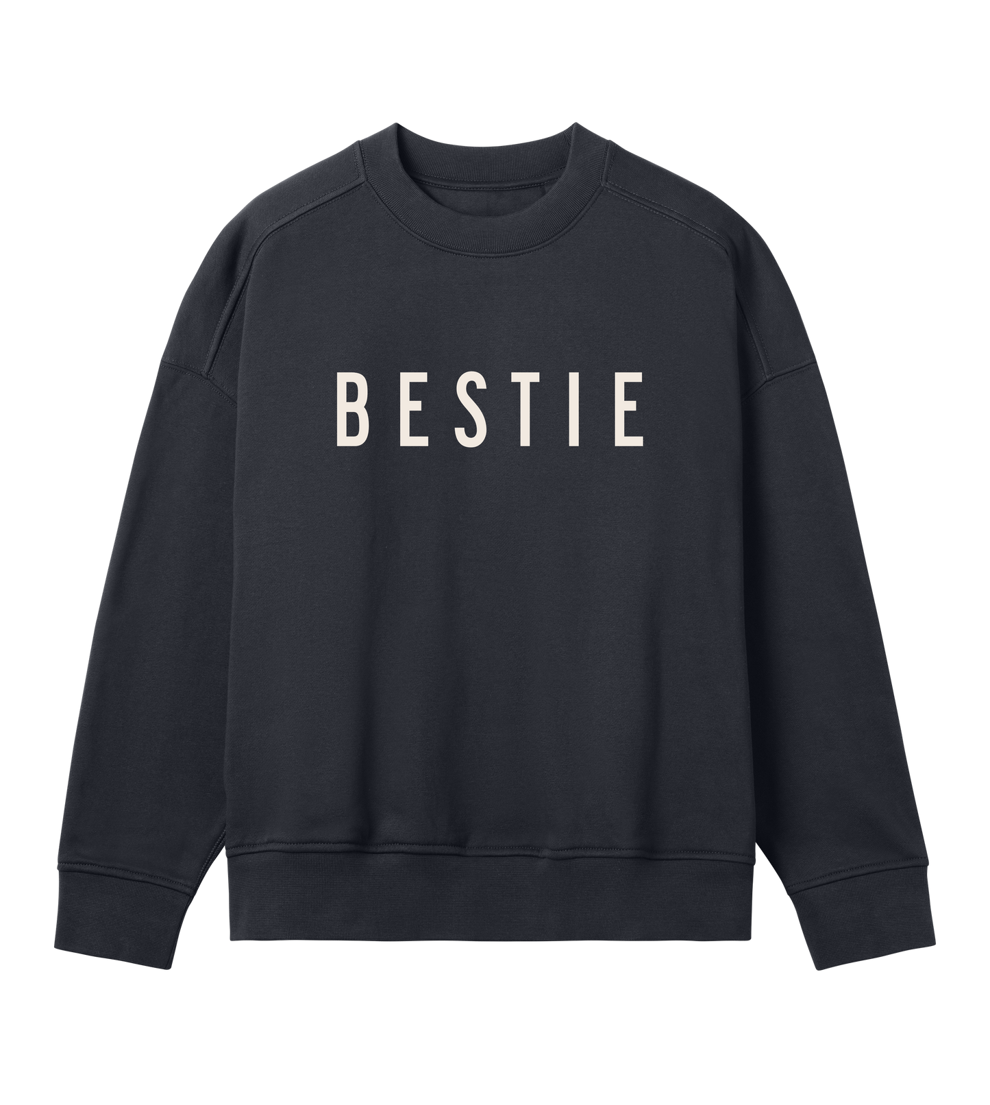 Bestie Womens Oversized Sweatshirt